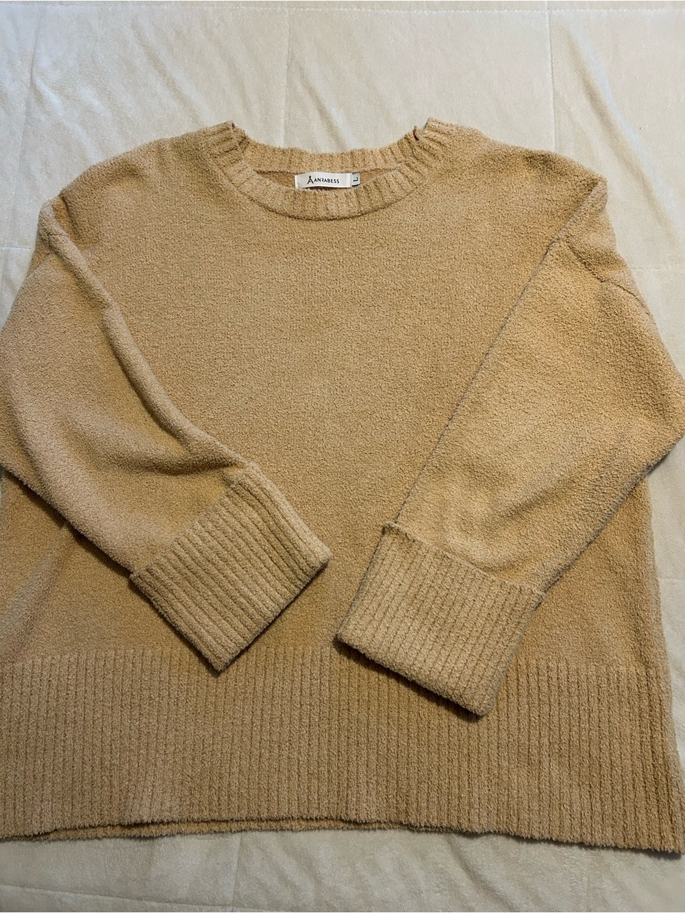 Pink Crewneck Women's Sweater